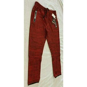 NWT AKADEMIKS SPACE DYED FLEECE LINED PANTS SIZE M